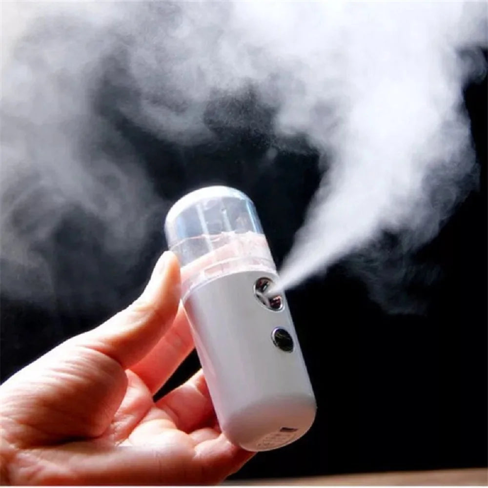Pulvérisateur Facial à brume USB, humidificateur, nébuliseur Rechargeable, vapeur pour le visage, Instruments de beauté hydratants, outils de soins de la peau