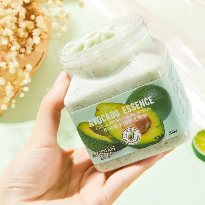 GIslande pour le corps aux gros fruits, adapté à l'extinction, au bain, au sel de mer, à la peau tendre et lisse, à la boue, 300g