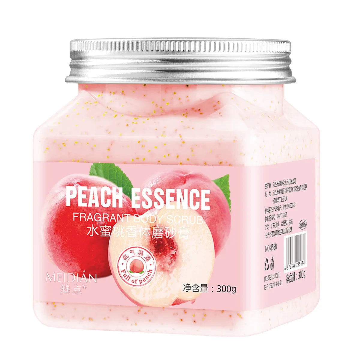 GIslande pour le corps aux gros fruits, adapté à l'extinction, au bain, au sel de mer, à la peau tendre et lisse, à la boue, 300g
