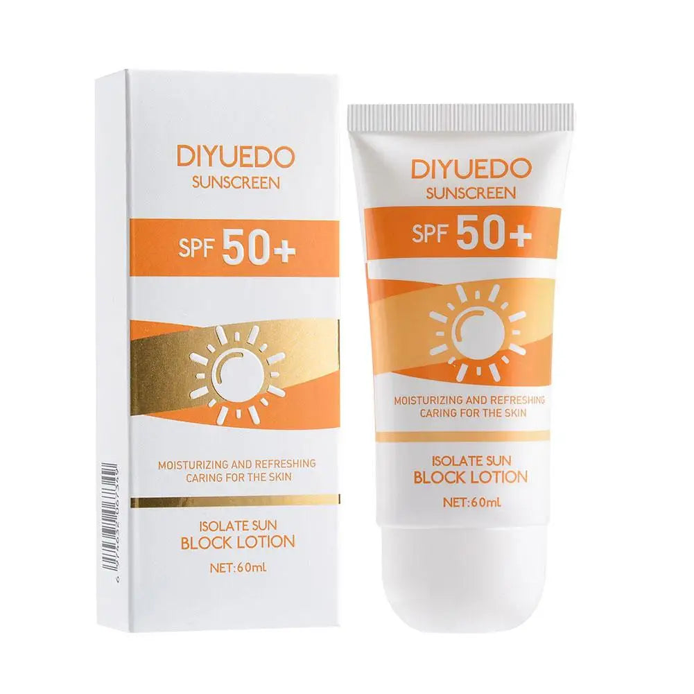 Crème solaire SPF 90 + /SPF 50 + crème d'isolation Anti-oxydante crème solaire hydratante bloquant les UV pour le sport et le protection solaire active