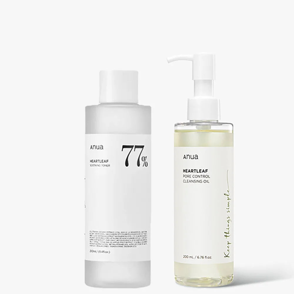 Anua soins de la peau HeartLeaf 77 Toner hydratant pores huile nettoyante exfoliant contrôle de l'huile Quercetin lavage du visage nettoyage en profondeur