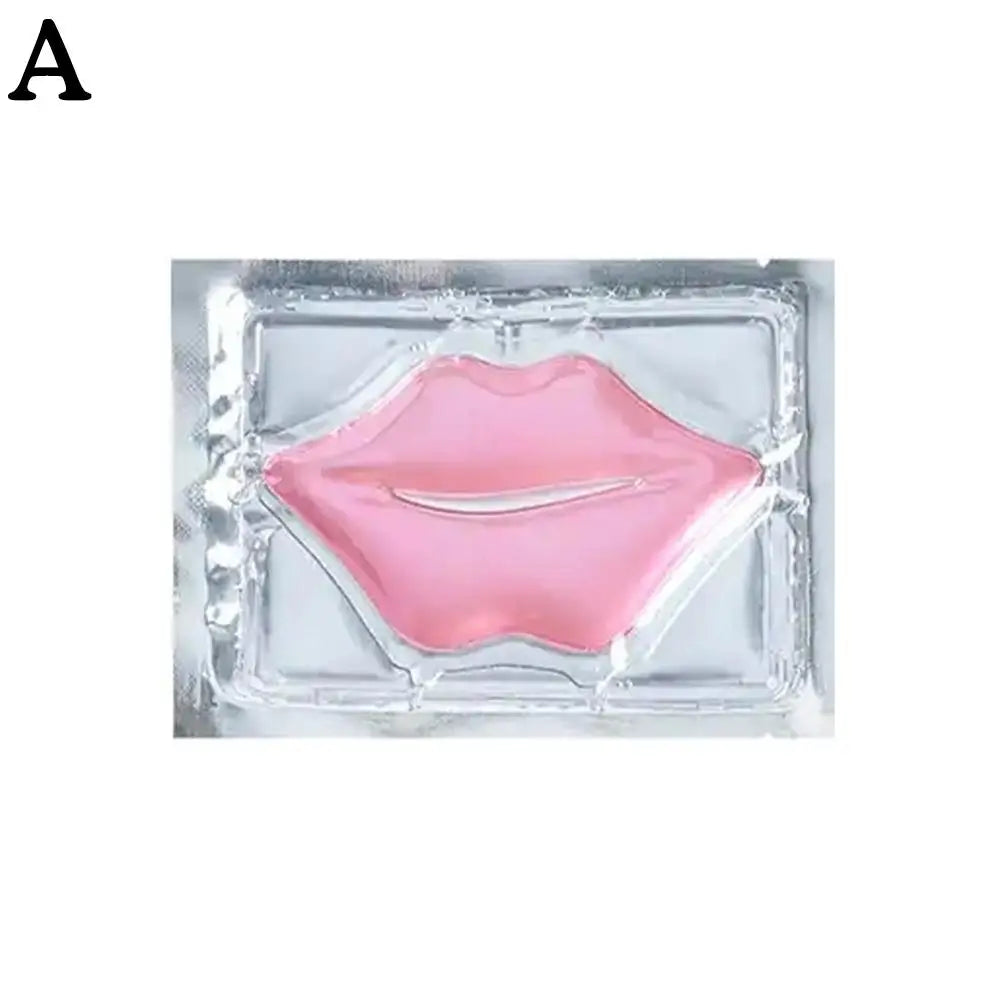 Masque à lèvres au collagène, masque de sommeil aux fraises, baume hydratant, patchs nourrissants pour les lèvres, tampons en Gel, crème de soin pour la peau