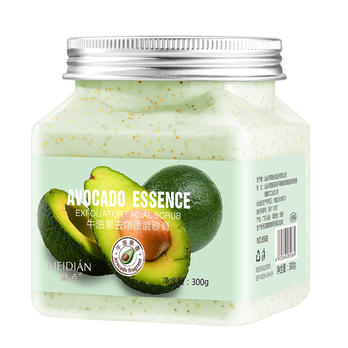 GIslande pour le corps aux gros fruits, adapté à l'extinction, au bain, au sel de mer, à la peau tendre et lisse, à la boue, 300g