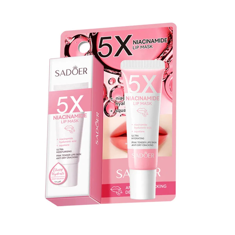 Baume à lèvres foncé éclaircissant, masque mélanine, brillant, exfoliant, traitement rose, réduit les lignes des lèvres, améliore la sécheresse, hydratant