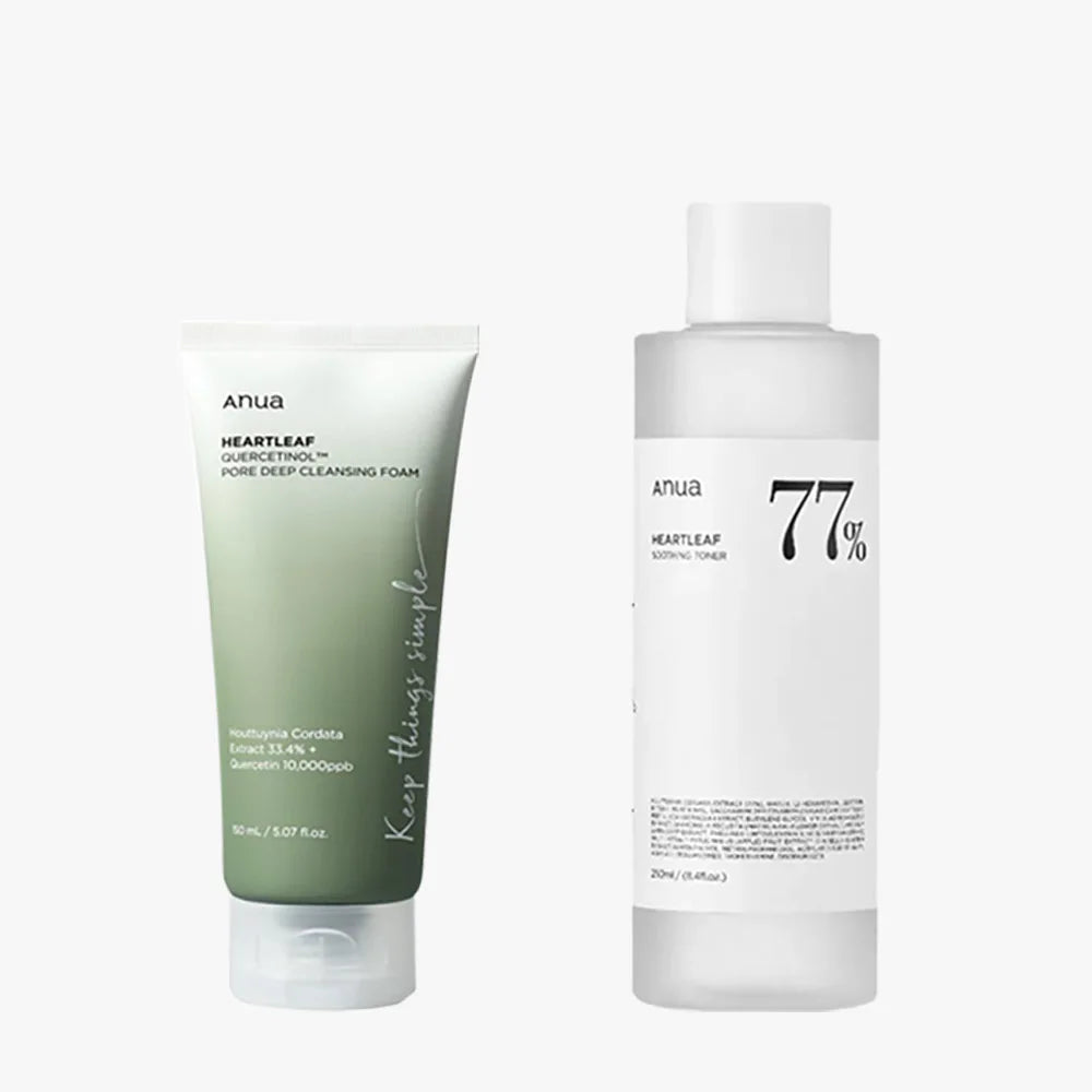 Anua soins de la peau HeartLeaf 77 Toner hydratant pores huile nettoyante exfoliant contrôle de l'huile Quercetin lavage du visage nettoyage en profondeur