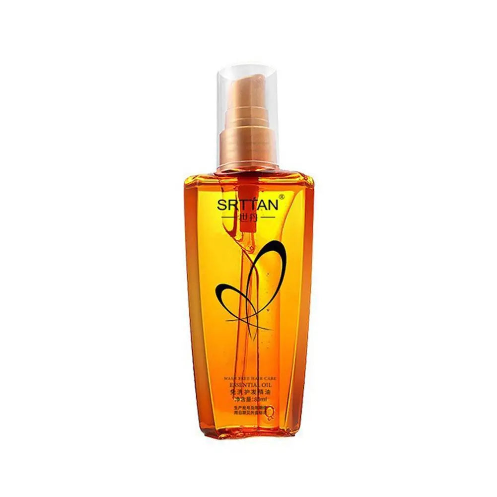 Sérum capillaire à l'huile d'argan marocaine, brume d'huile légère pour pointes fourchues, cheveux crépus et mèches, réparation d'huile capillaire, brillant